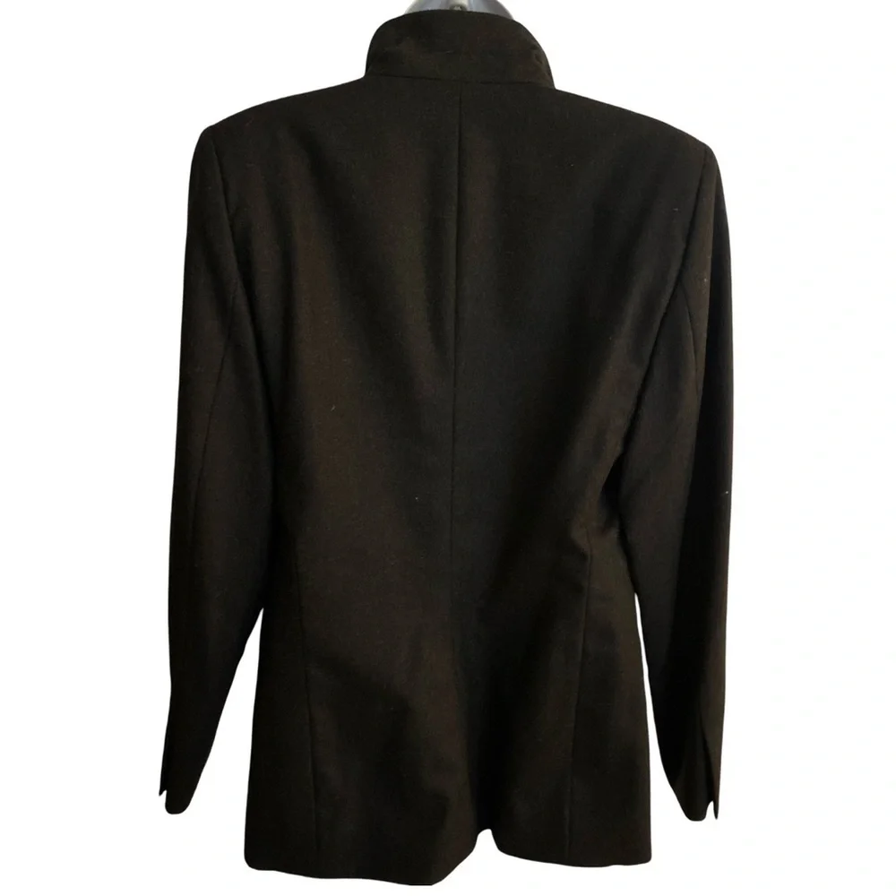 Studio 001 Ferre made in Italy Blazer - 10 charcoal black , virgin wool